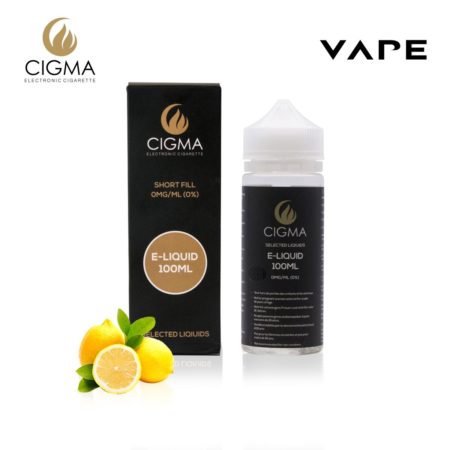 Cigma 100ml Soda citron 0mg E-liquide - Bouteilles Shortfill sans nicotine - Eliquide Pour E-shisha et E-cigarettes
